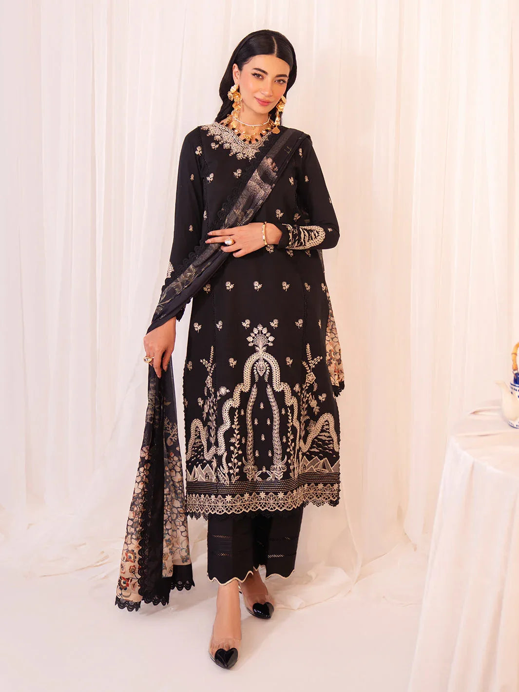 Faiza Faisal | Celine Eid 25 | ADELE - Aqsa Fabrics