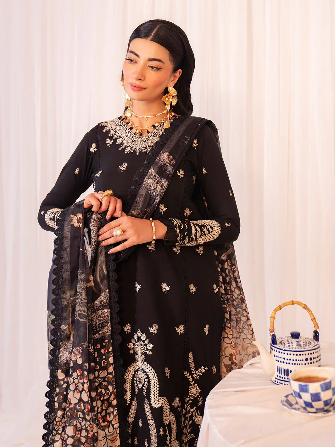 Faiza Faisal | Celine Eid 25 | ADELE - Aqsa Fabrics