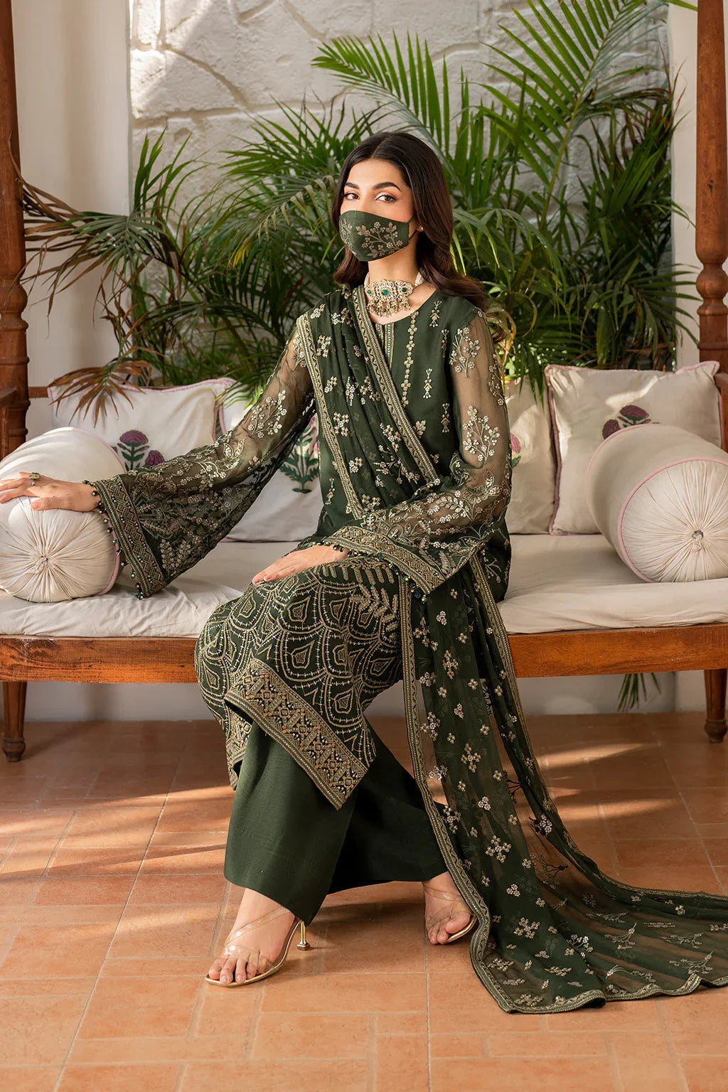Flossie | Naqsh Formals | S-1401 - Aqsa Fabrics