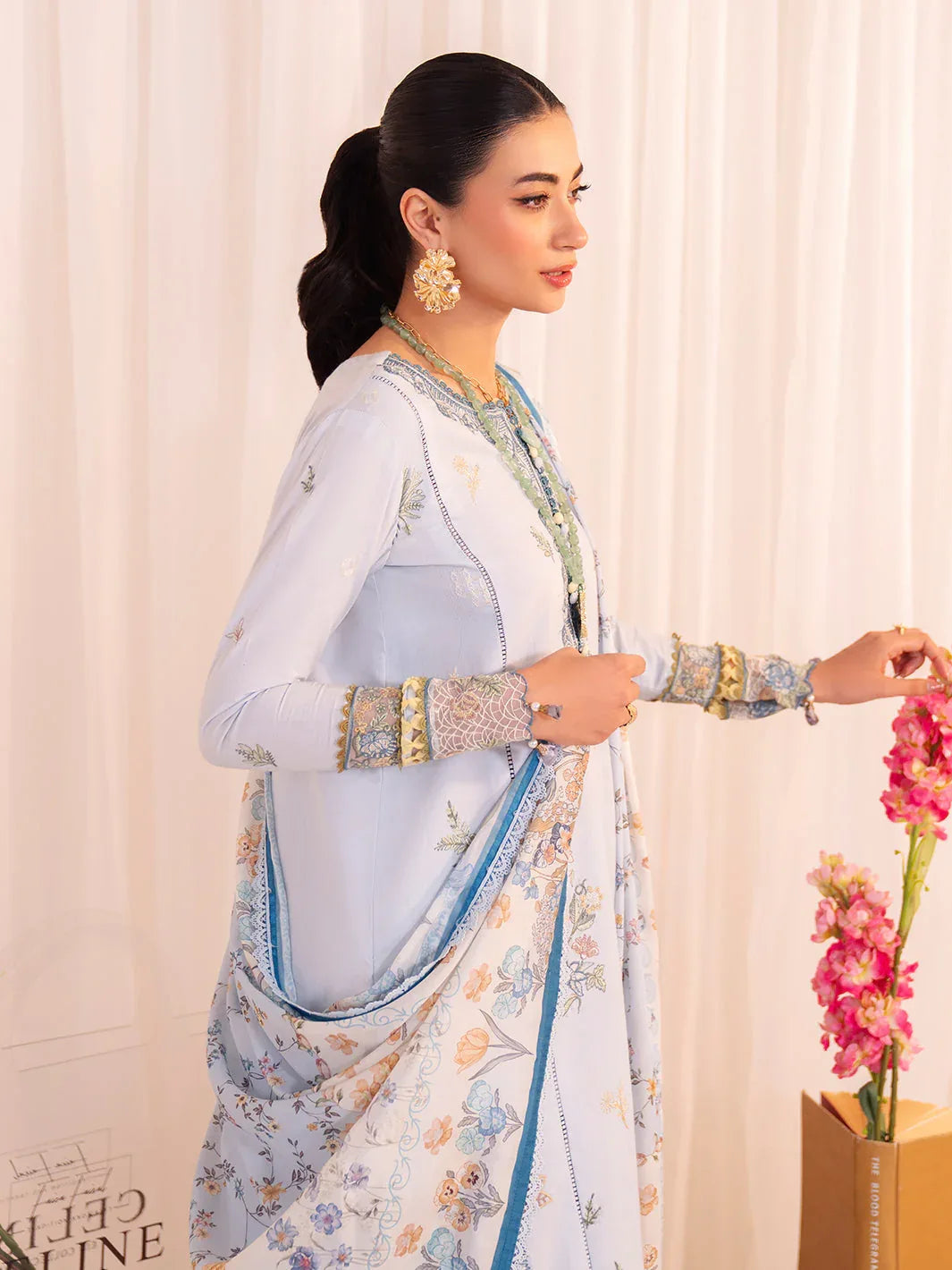 Faiza Faisal | Celine Eid 25 | ROMY - Aqsa Fabrics
