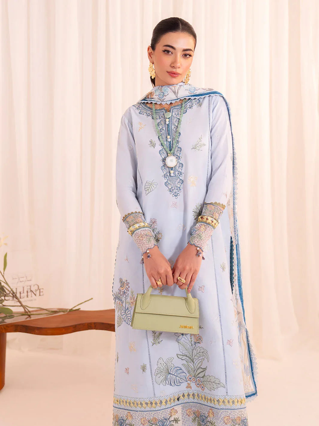 Faiza Faisal | Celine Eid 25 | ROMY - Aqsa Fabrics