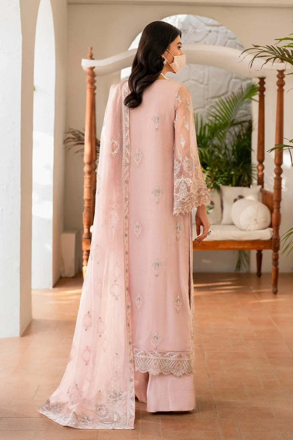 Flossie | Naqsh Formals | S-1403 (A) - Aqsa Fabrics
