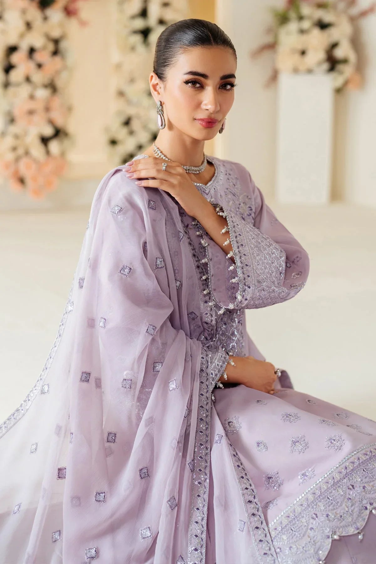 Alizeh | Luxury Raw Silk | AF-RS-02-BERRY - Aqsa Fabrics