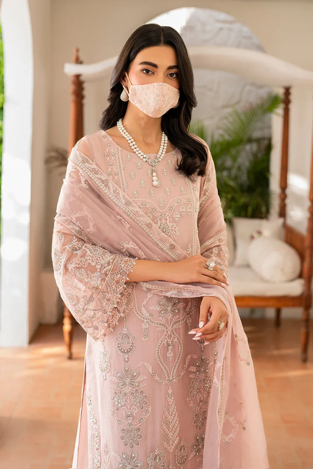 Flossie | Naqsh Formals | S-1403 (A) - Aqsa Fabrics
