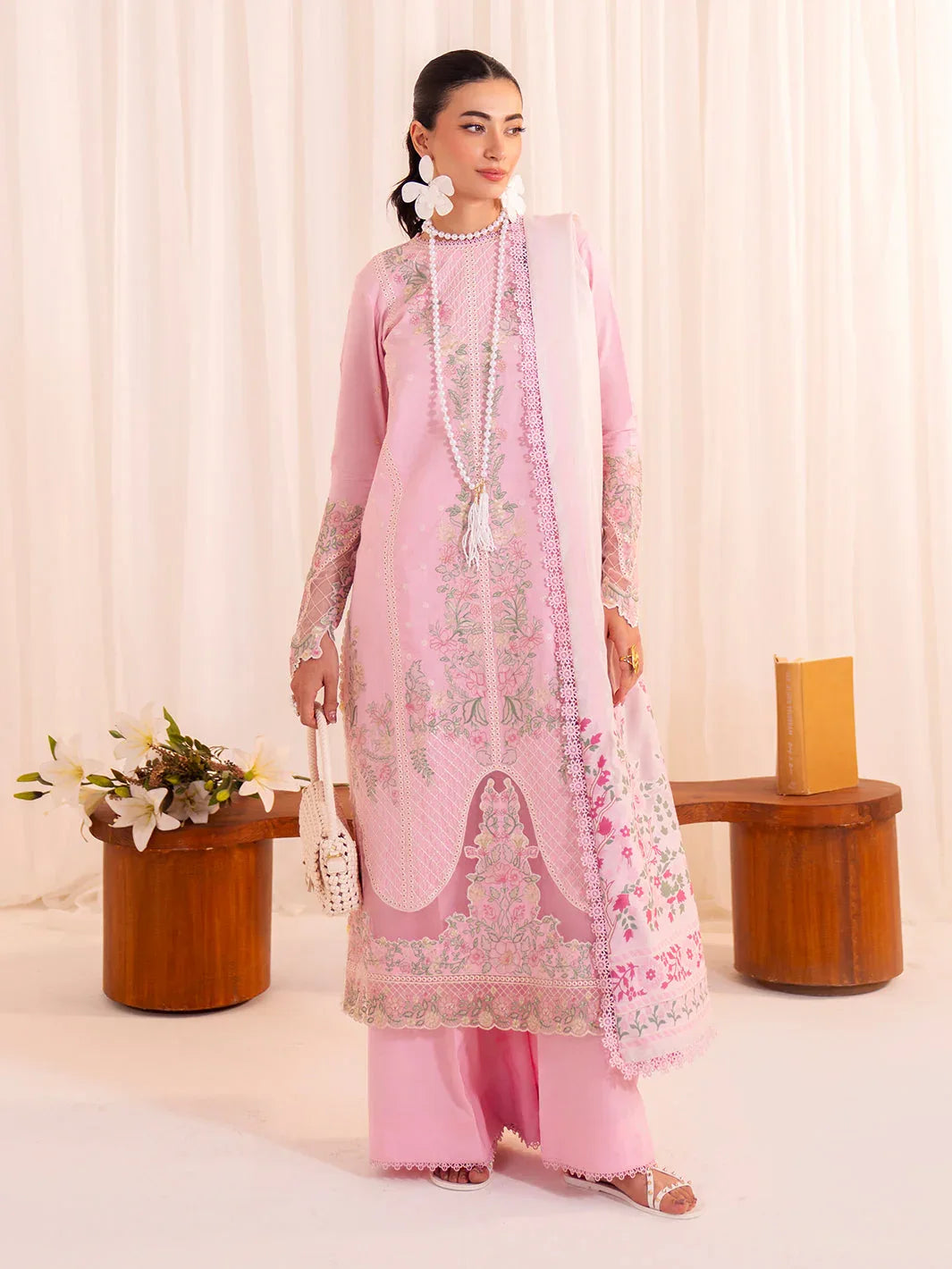 Faiza Faisal | Celine Eid 25 | LINA - Aqsa Fabrics