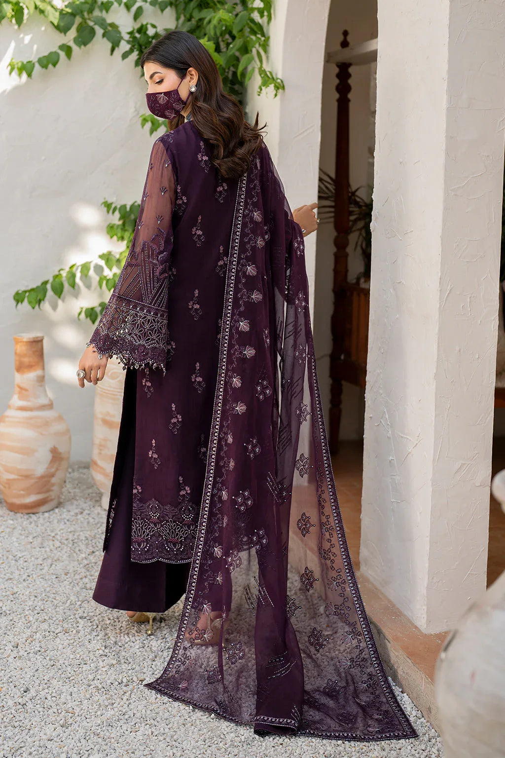 Flossie | Naqsh Formals | S-1409 - Aqsa Fabrics