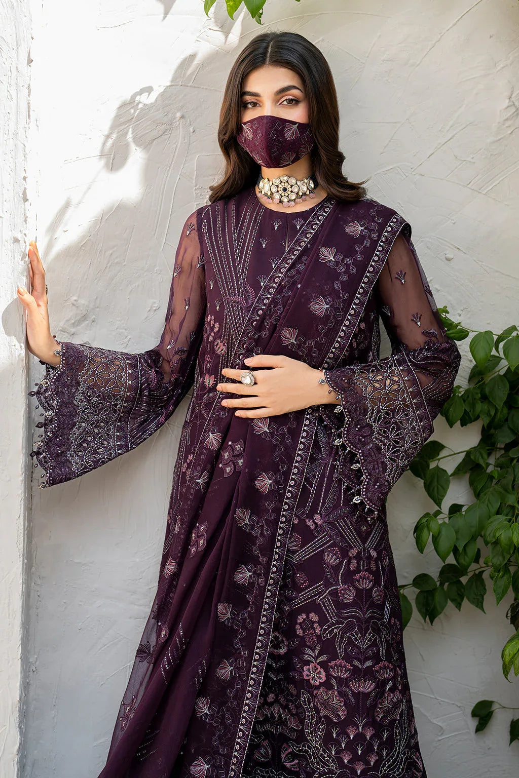 Flossie | Naqsh Formals | S-1409 - Aqsa Fabrics