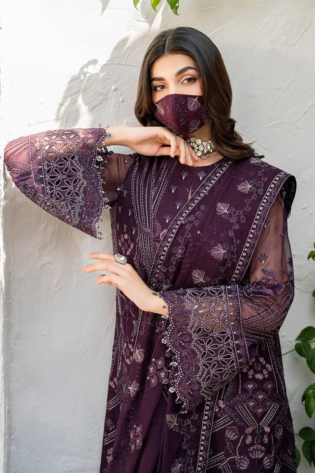 Flossie | Naqsh Formals | S-1409 - Aqsa Fabrics