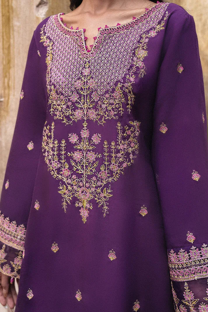 Saad Shaikh | Zaria Festive Pret 25 | RAVEN - Aqsa Fabrics