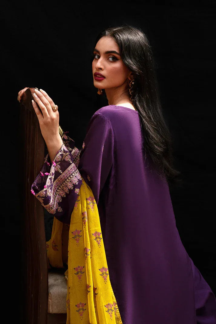 Saad Shaikh | Zaria Festive Pret 25 | RAVEN - Aqsa Fabrics