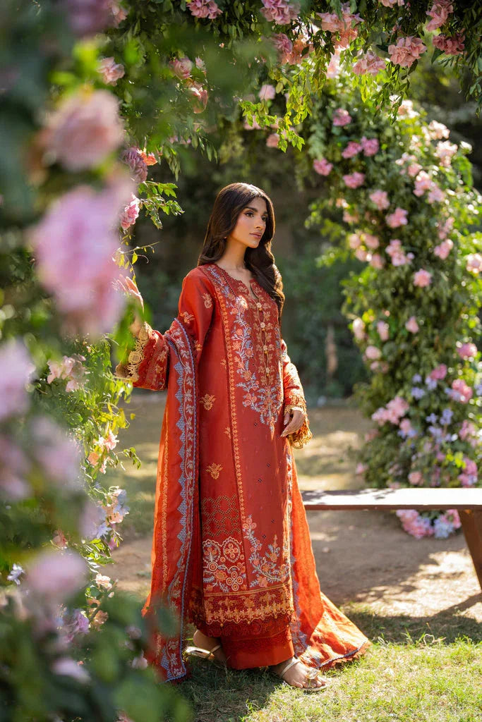 Florent | Chikankari Eid 25 | FLC- 2B - Aqsa Fabrics
