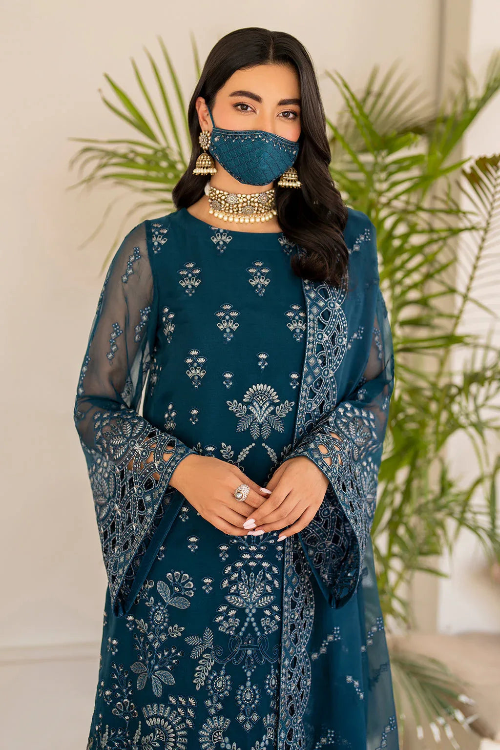 Flossie | Naqsh Formals | S-1410 - Aqsa Fabrics