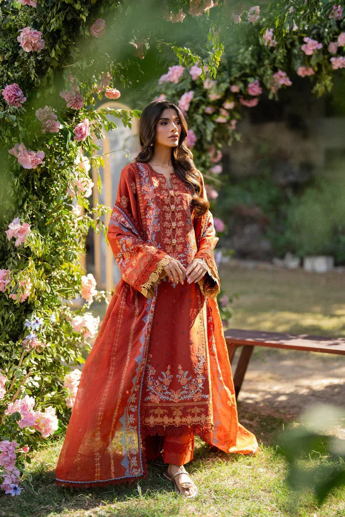 Florent | Chikankari Eid 25 | FLC- 2B - Aqsa Fabrics