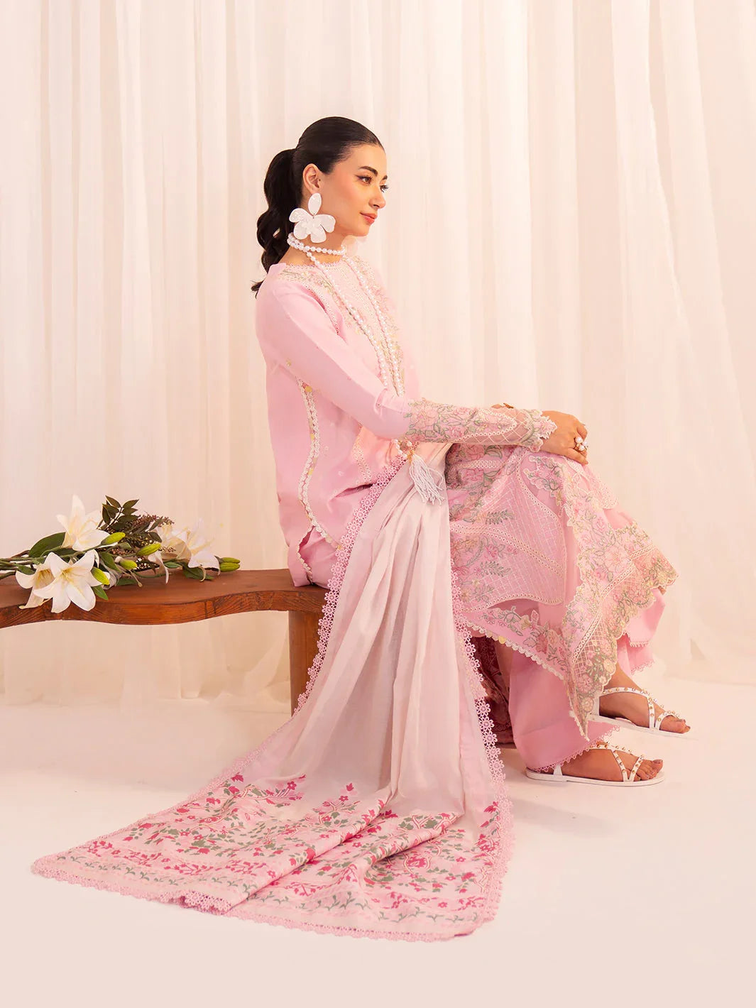 Faiza Faisal | Celine Eid 25 | LINA - Aqsa Fabrics