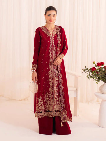Faiza Faisal | Celine Eid 25 | ELINA - Aqsa Fabrics