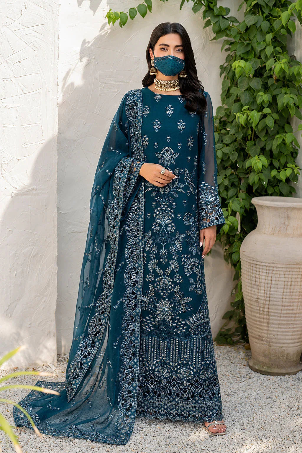 Flossie | Naqsh Formals | S-1410 - Aqsa Fabrics