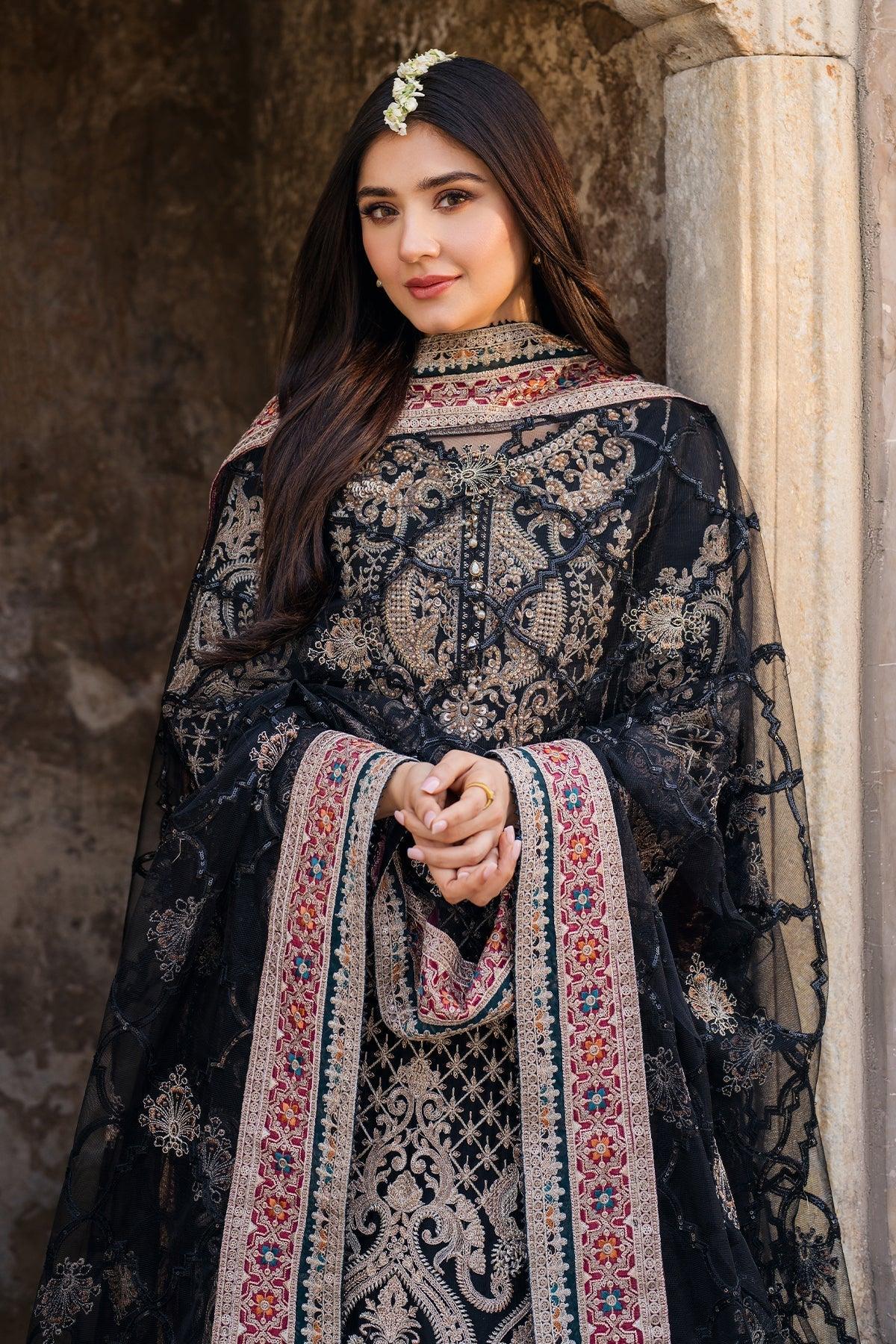 Imrozia Premium | Meeras Luxury Eid 25 | I-222 AQIQ - Aqsa Fabrics