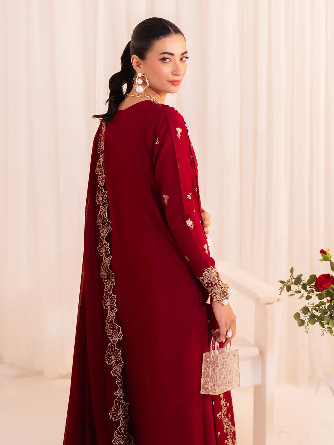 Faiza Faisal | Celine Eid 25 | ELINA - Aqsa Fabrics