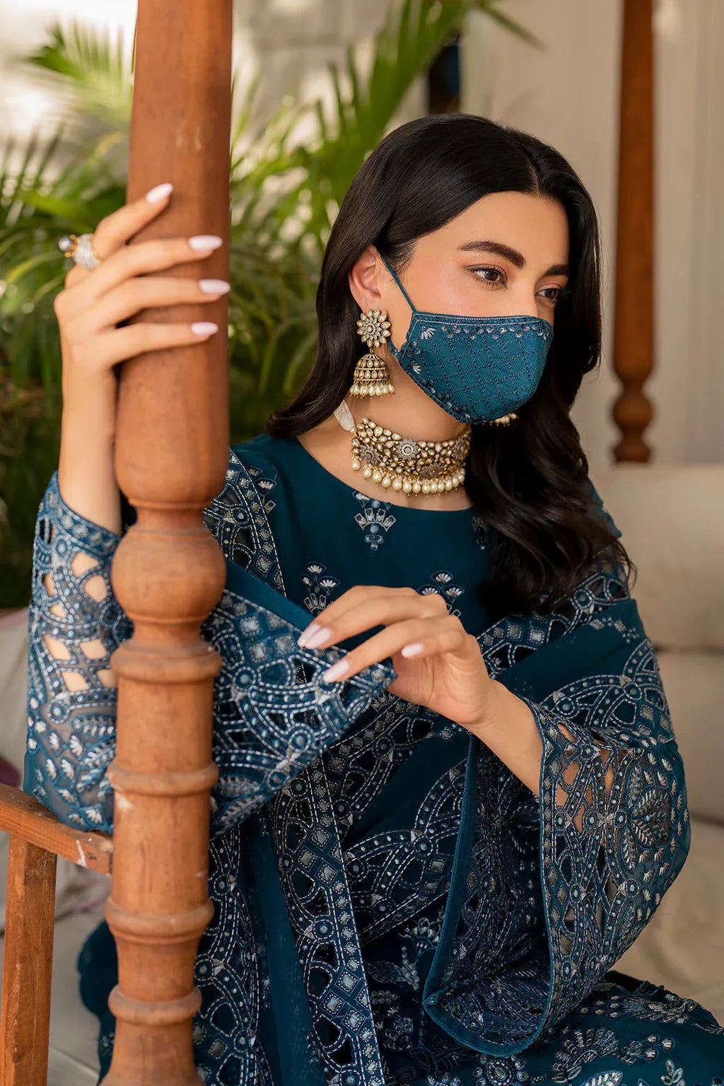 Flossie | Naqsh Formals | S-1410 - Aqsa Fabrics