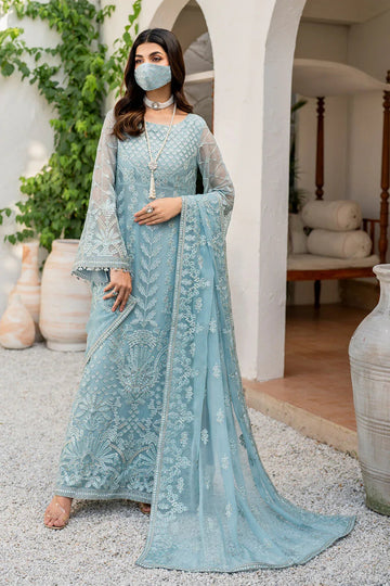 Flossie | Naqsh Formals | S-1405 (A) - Aqsa Fabrics