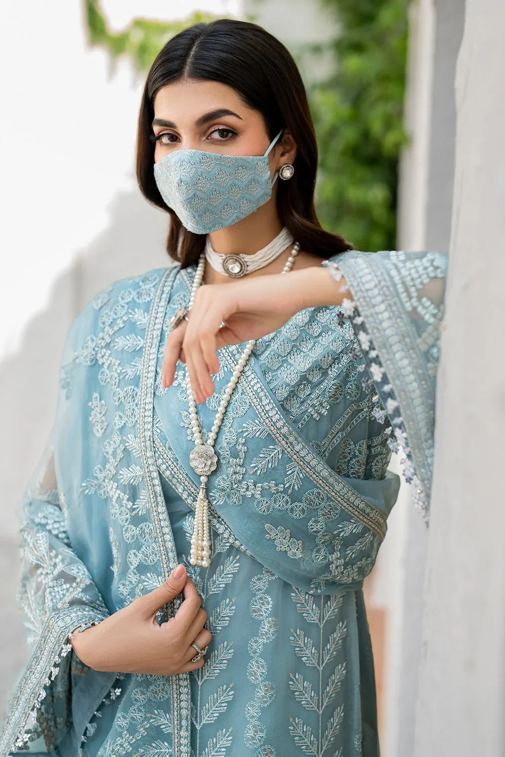 Flossie | Naqsh Formals | S-1405 (A) - Aqsa Fabrics