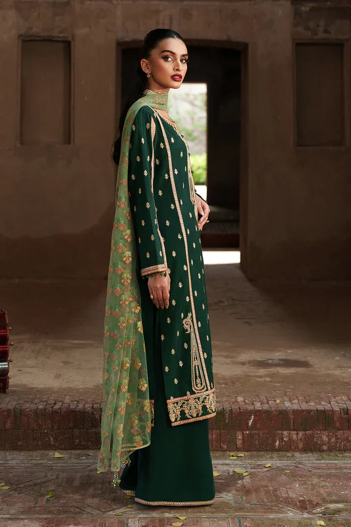 Saad Shaikh | Zaria Festive Pret 25 | EMERALD - Aqsa Fabrics