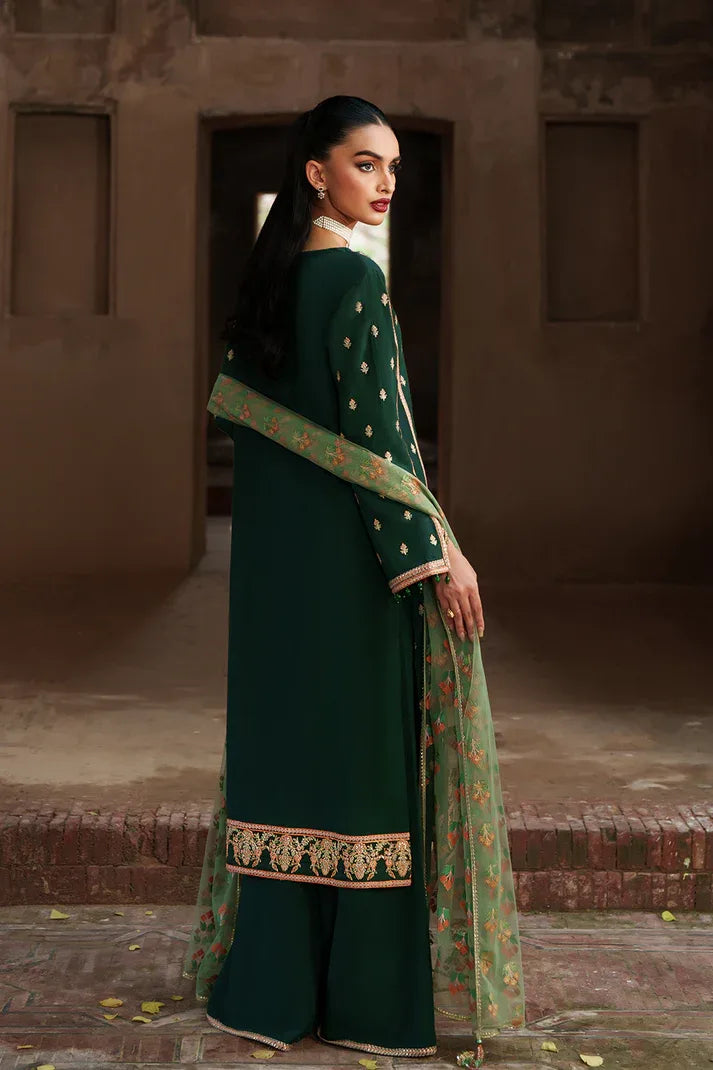 Saad Shaikh | Zaria Festive Pret 25 | EMERALD - Aqsa Fabrics
