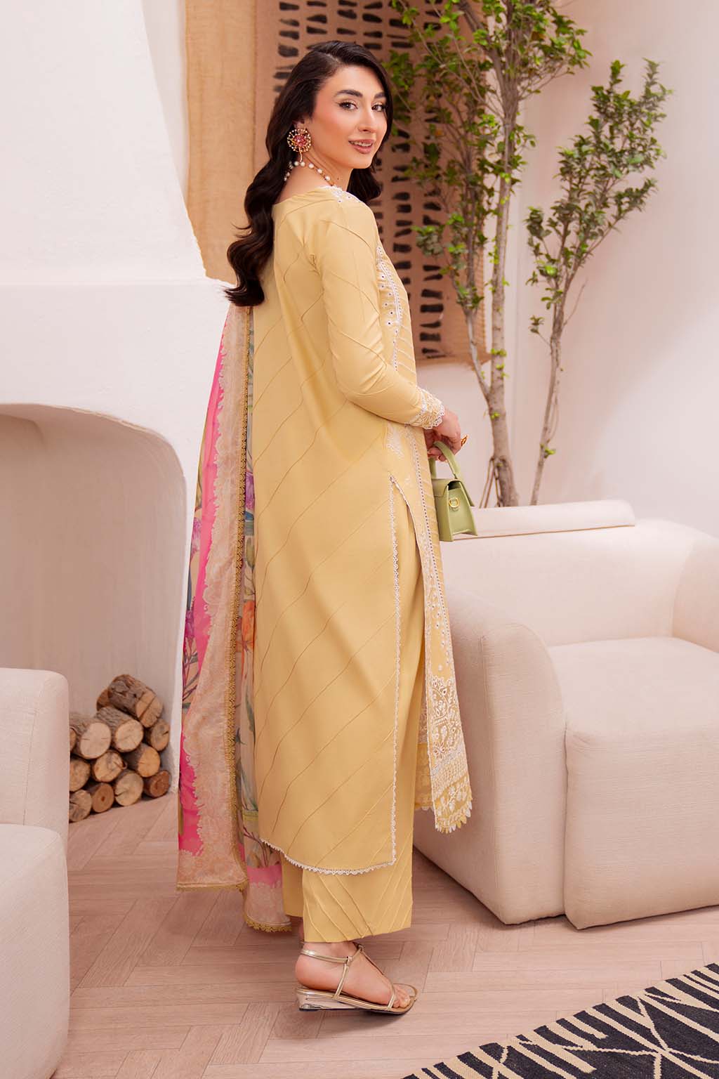 Neeshay | Symphony Luxury Lawn | DUNE - Aqsa Fabrics