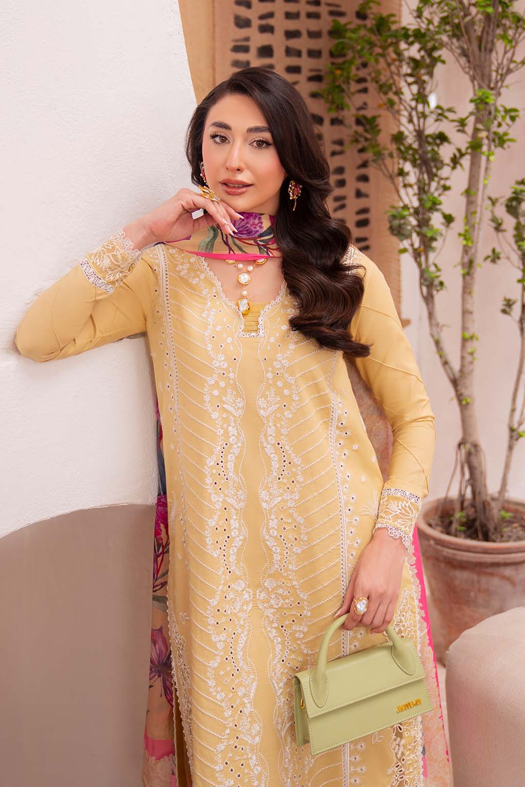 Neeshay | Symphony Luxury Lawn | DUNE - Aqsa Fabrics