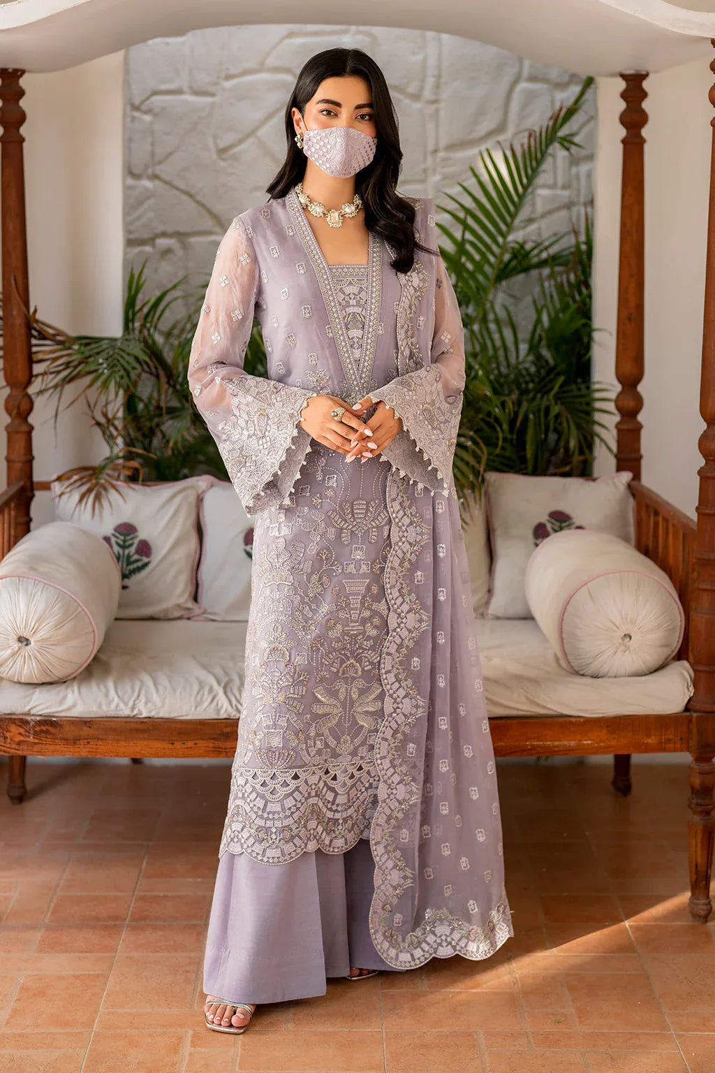 Flossie | Naqsh Formals | S-1408 - Aqsa Fabrics