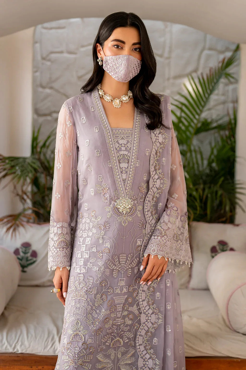 Flossie | Naqsh Formals | S-1408 - Aqsa Fabrics
