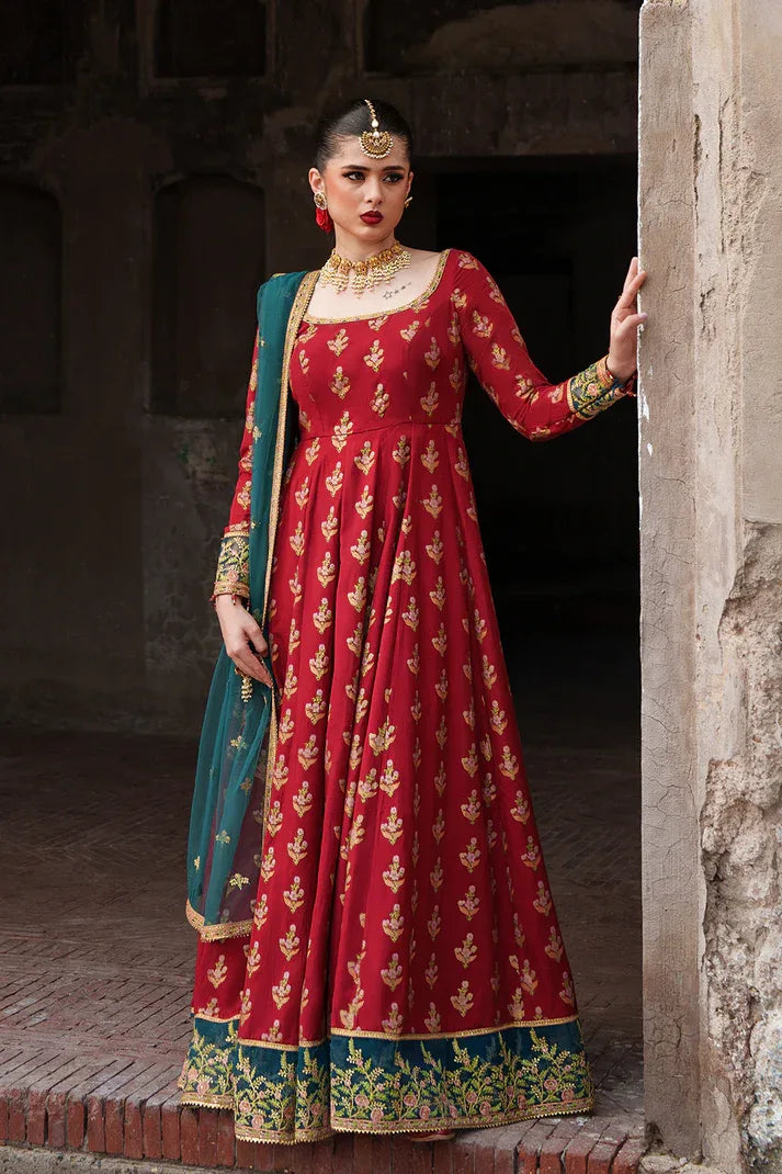 Saad Shaikh | Zaria Festive Pret 25 | SCARLET - Aqsa Fabrics