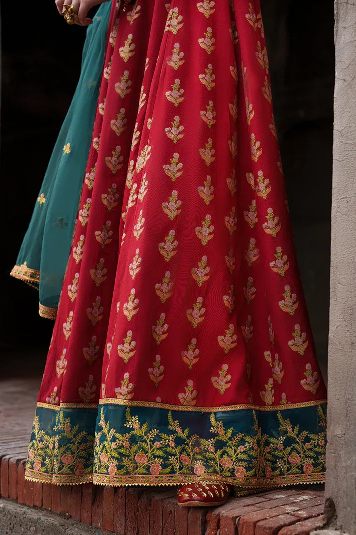 Saad Shaikh | Zaria Festive Pret 25 | SCARLET - Aqsa Fabrics