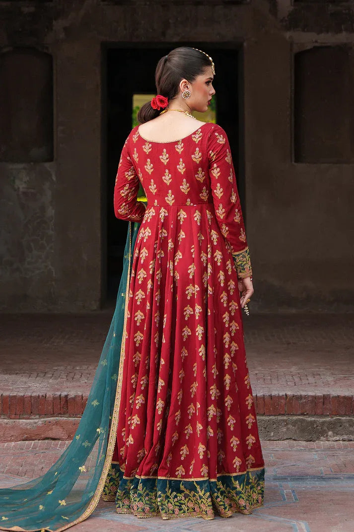 Saad Shaikh | Zaria Festive Pret 25 | SCARLET - Aqsa Fabrics