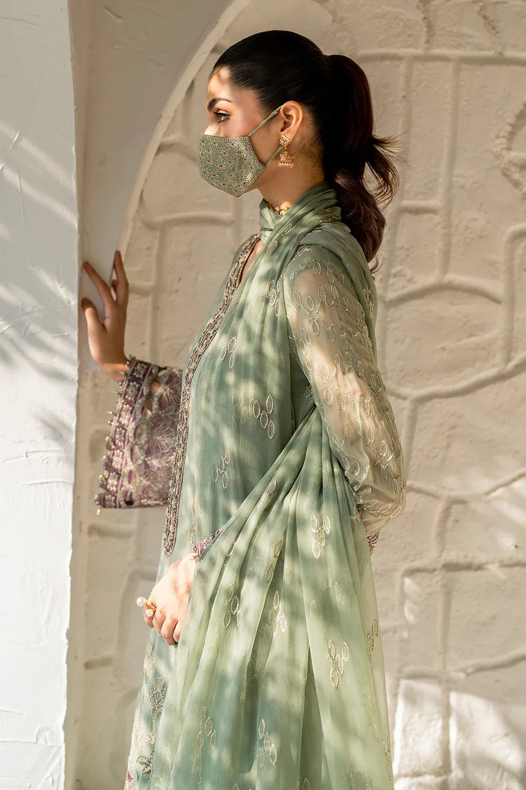 Flossie | Naqsh Formals | S-1406 - Aqsa Fabrics