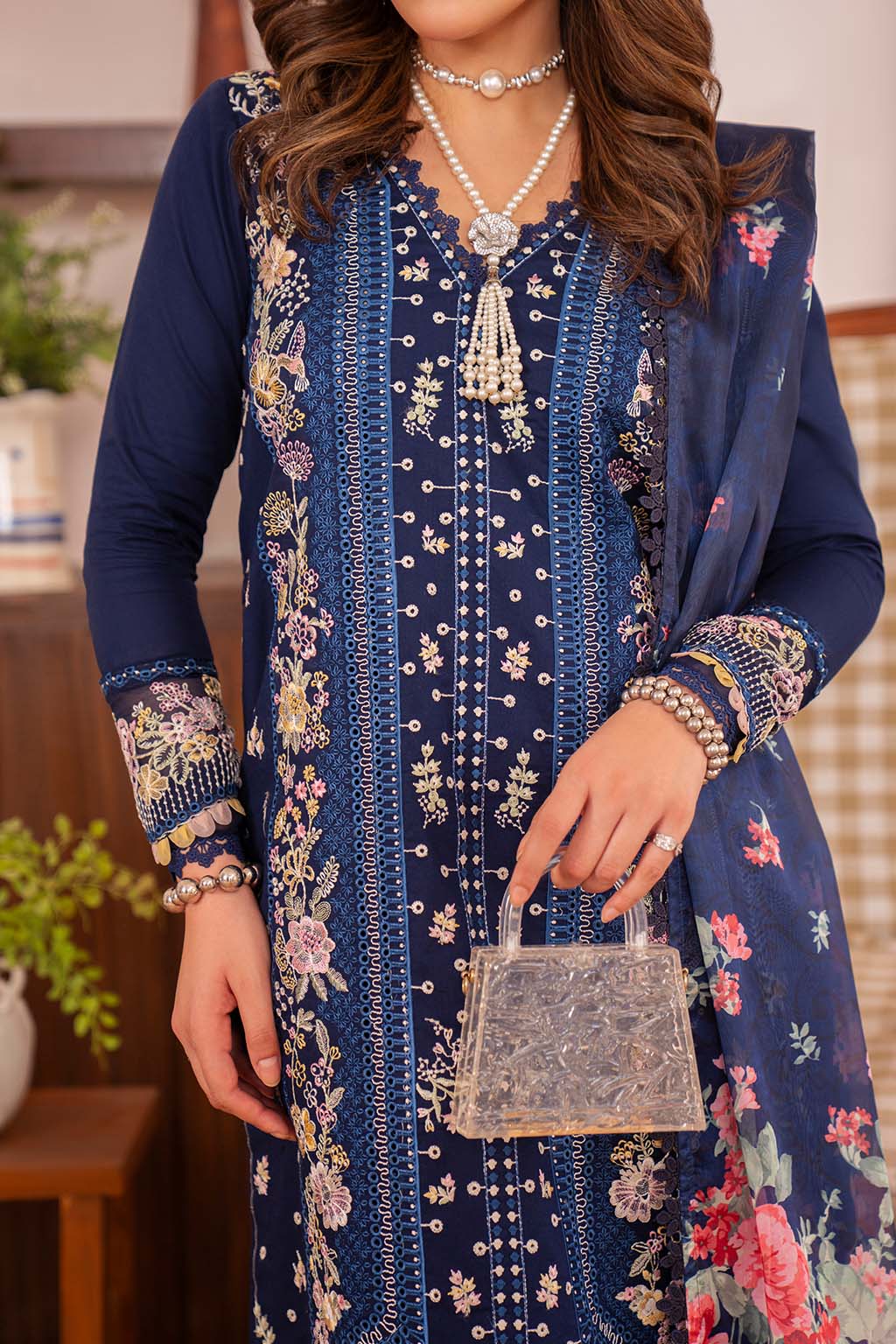 Neeshay | Symphony Luxury Lawn | VESPER - Aqsa Fabrics
