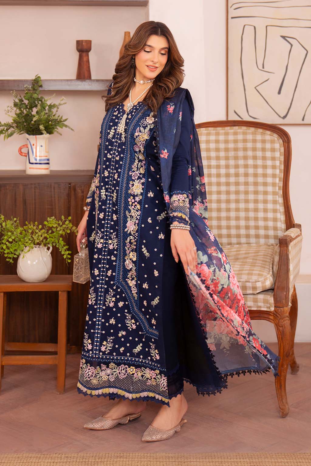 Neeshay | Symphony Luxury Lawn | VESPER - Aqsa Fabrics