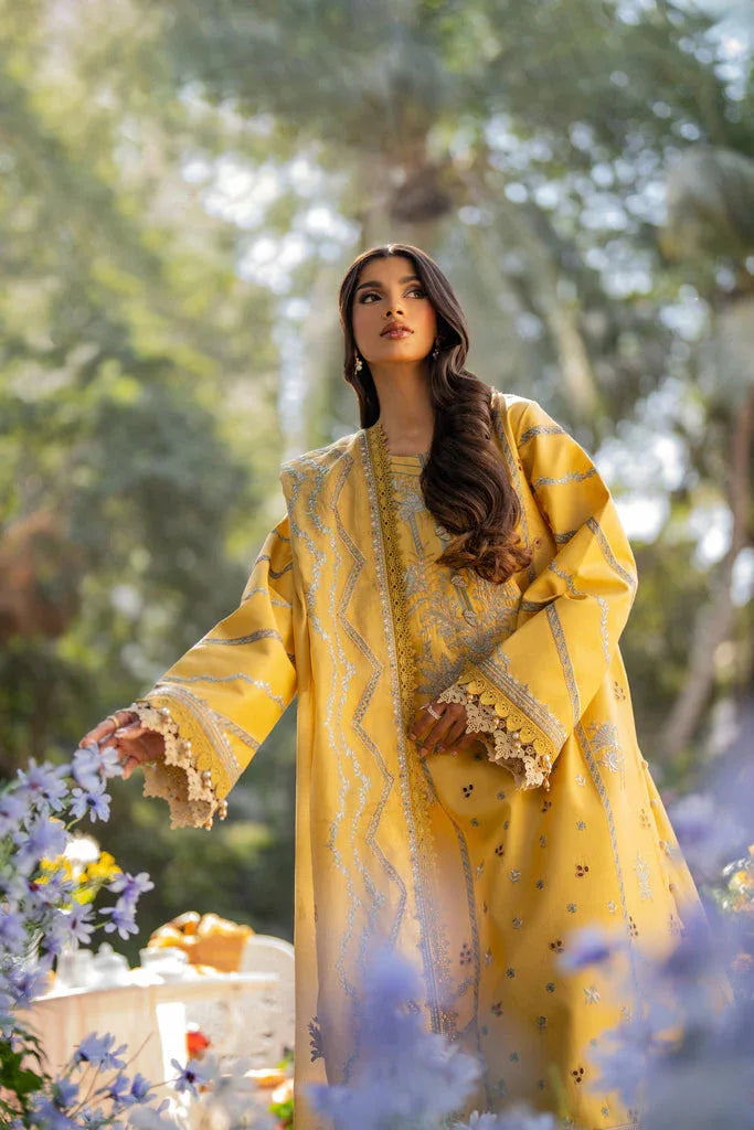 Florent | Chikankari Eid 25 | FLC- 3A - Aqsa Fabrics