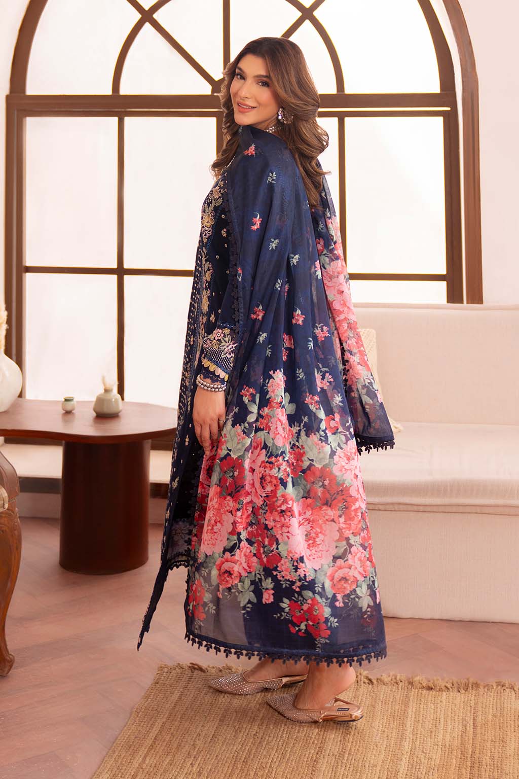 Neeshay | Symphony Luxury Lawn | VESPER - Aqsa Fabrics