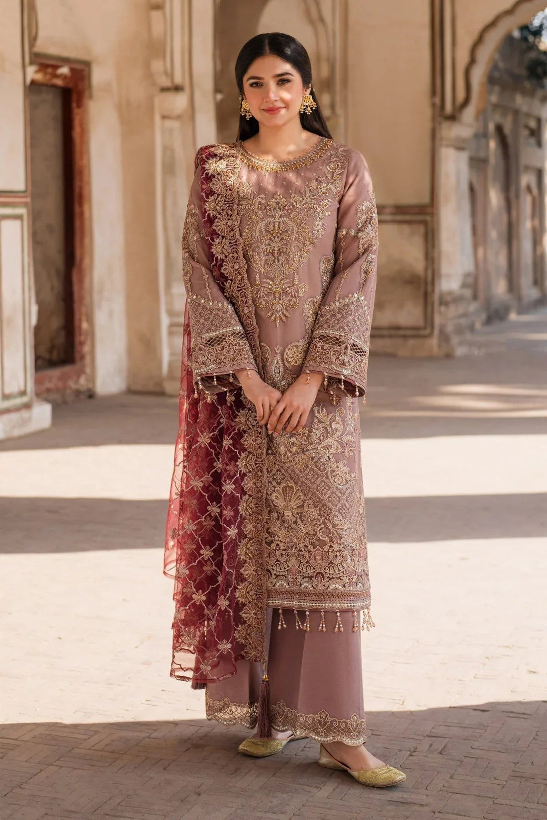Imrozia Premium | Meeras Luxury Eid 25 | I-220 ZOHRA - Aqsa Fabrics