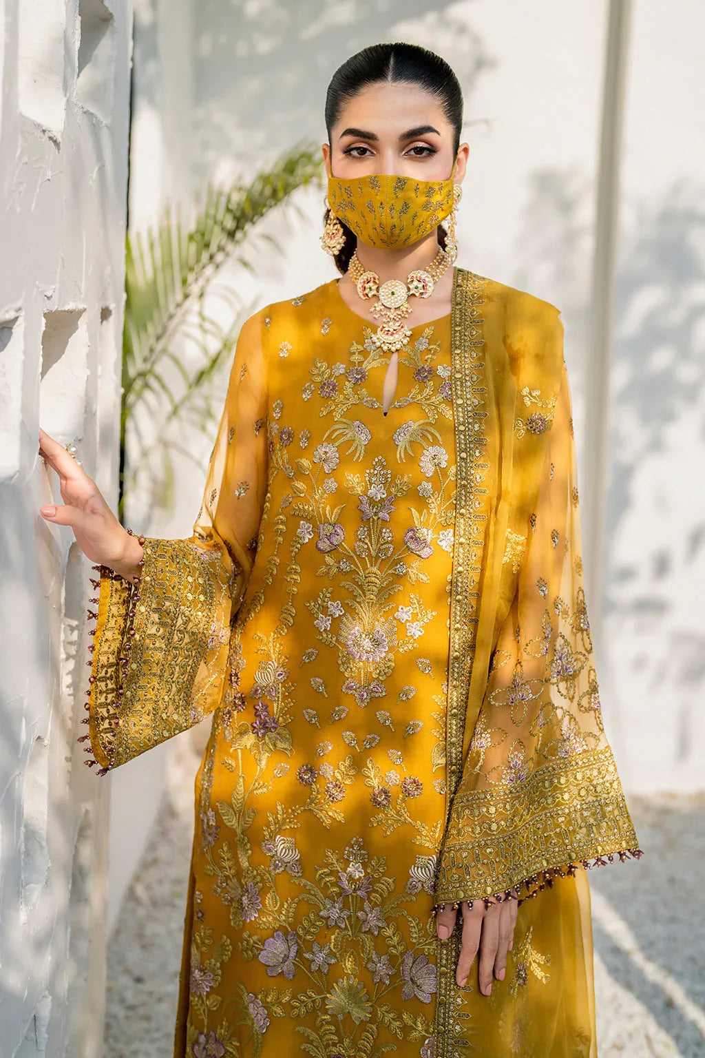Flossie | Naqsh Formals | S-1404 (A) - Aqsa Fabrics