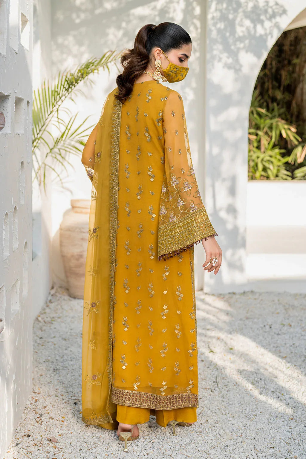 Flossie | Naqsh Formals | S-1404 (A) - Aqsa Fabrics