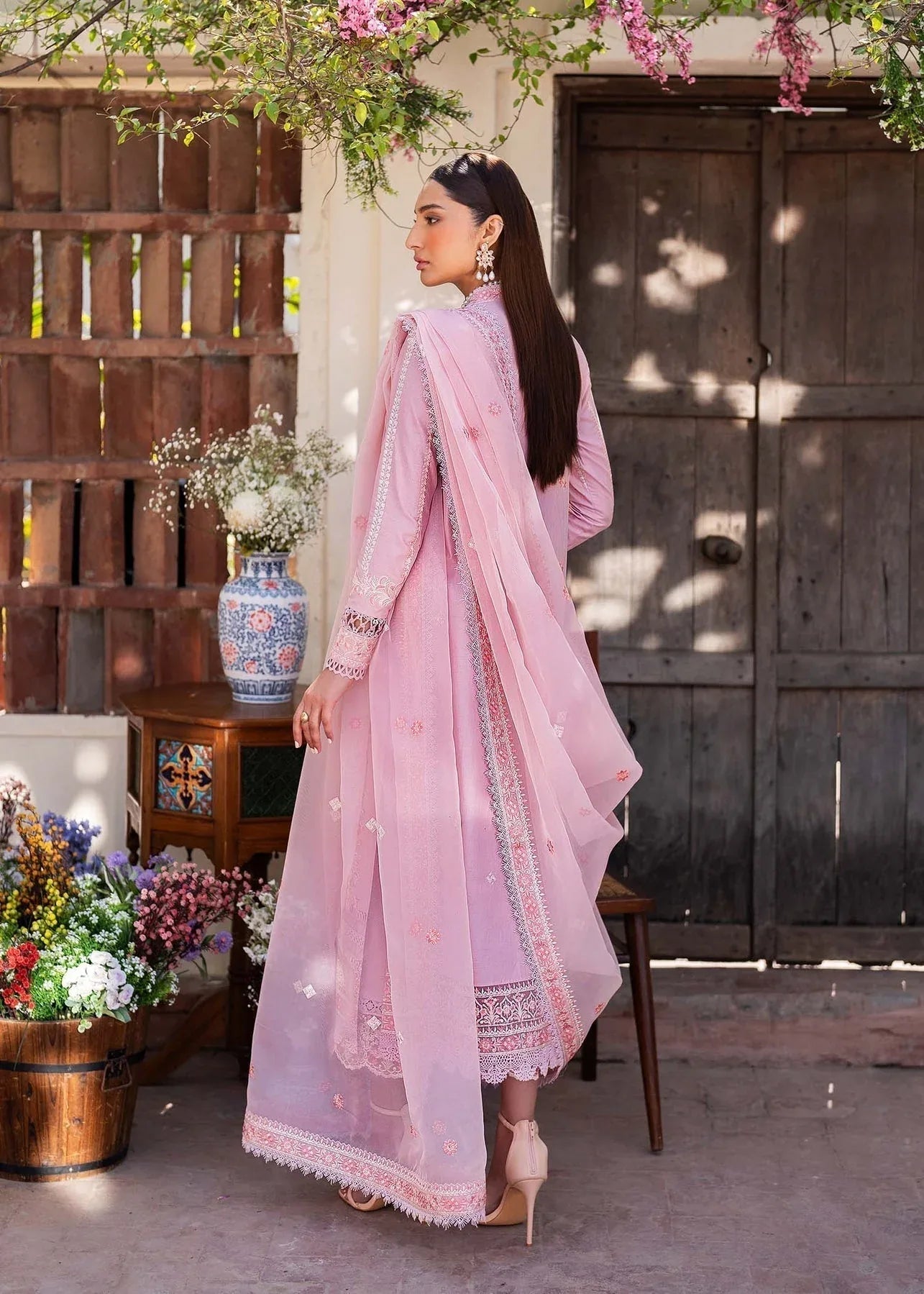 Akbar Aslam | Pret Lawn | MYSTERE - Aqsa Fabrics