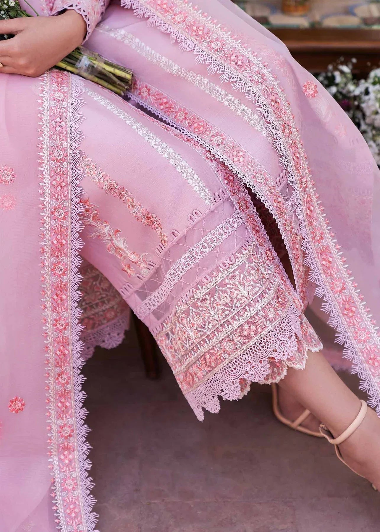 Akbar Aslam | Pret Lawn | MYSTERE - Aqsa Fabrics