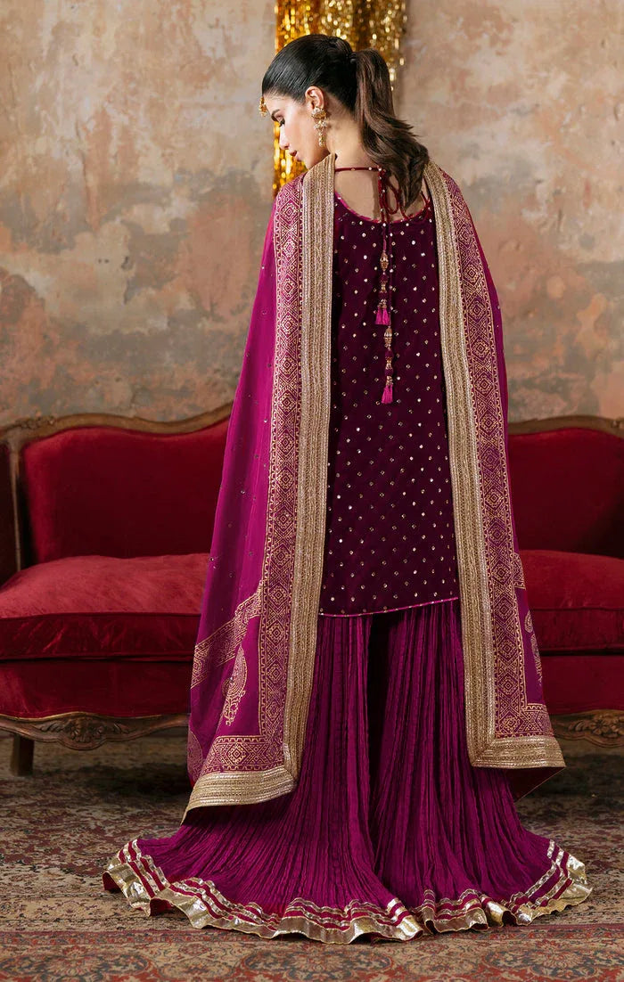 Maya | Viola Luxe Velvet 25 | ELVINA - Aqsa Fabrics