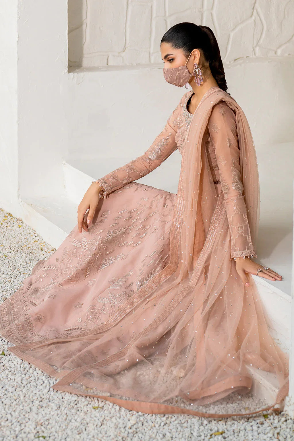 Flossie | Naqsh Formals | S-1407 - Aqsa Fabrics