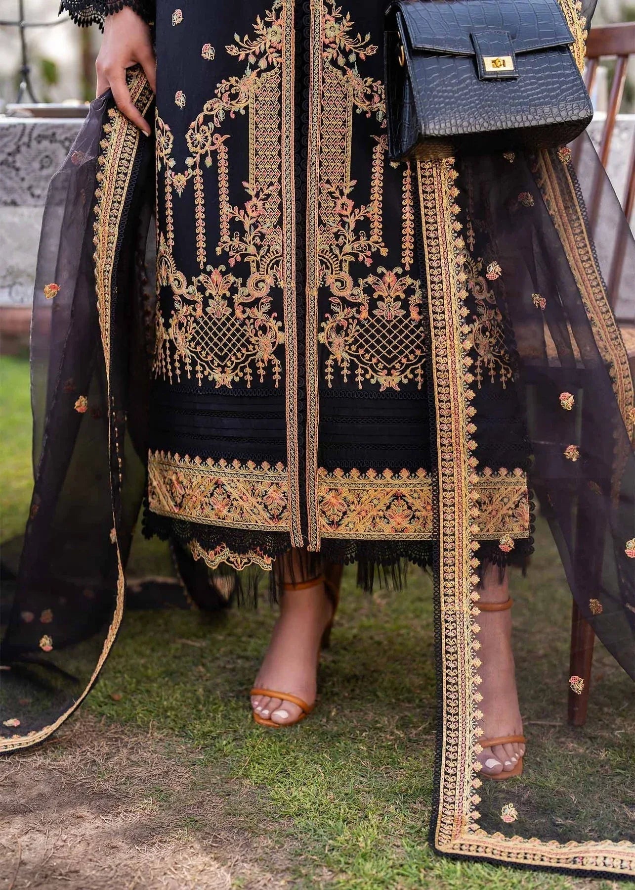 Akbar Aslam | Pret Lawn | HARMONIE - Aqsa Fabrics