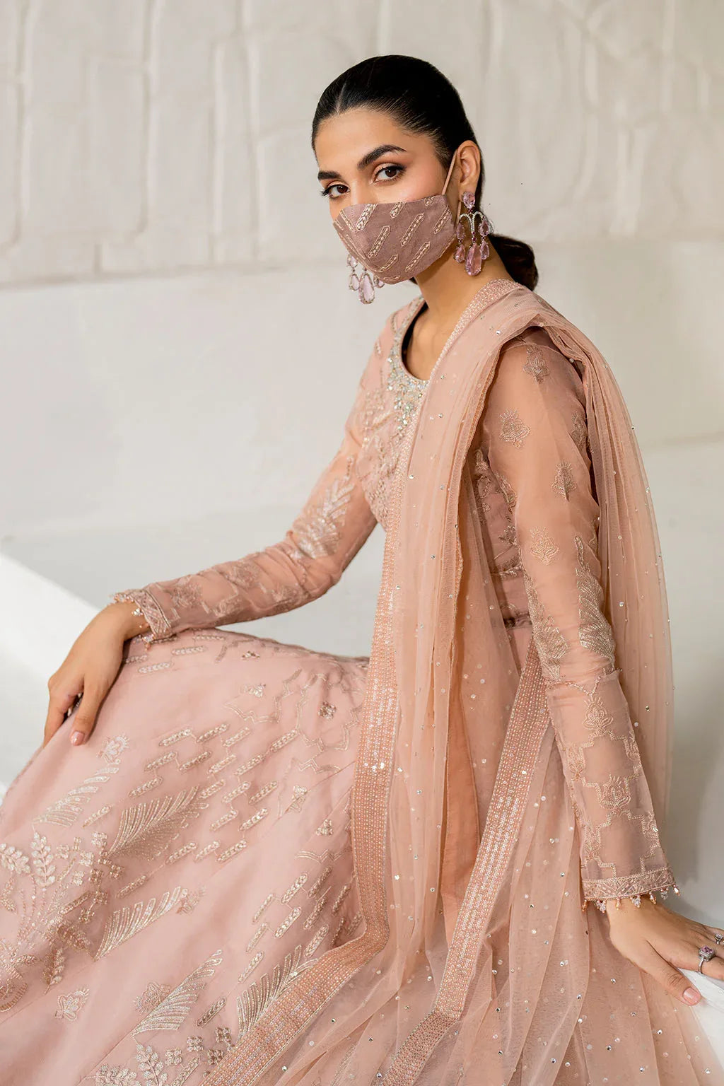 Flossie | Naqsh Formals | S-1407 - Aqsa Fabrics