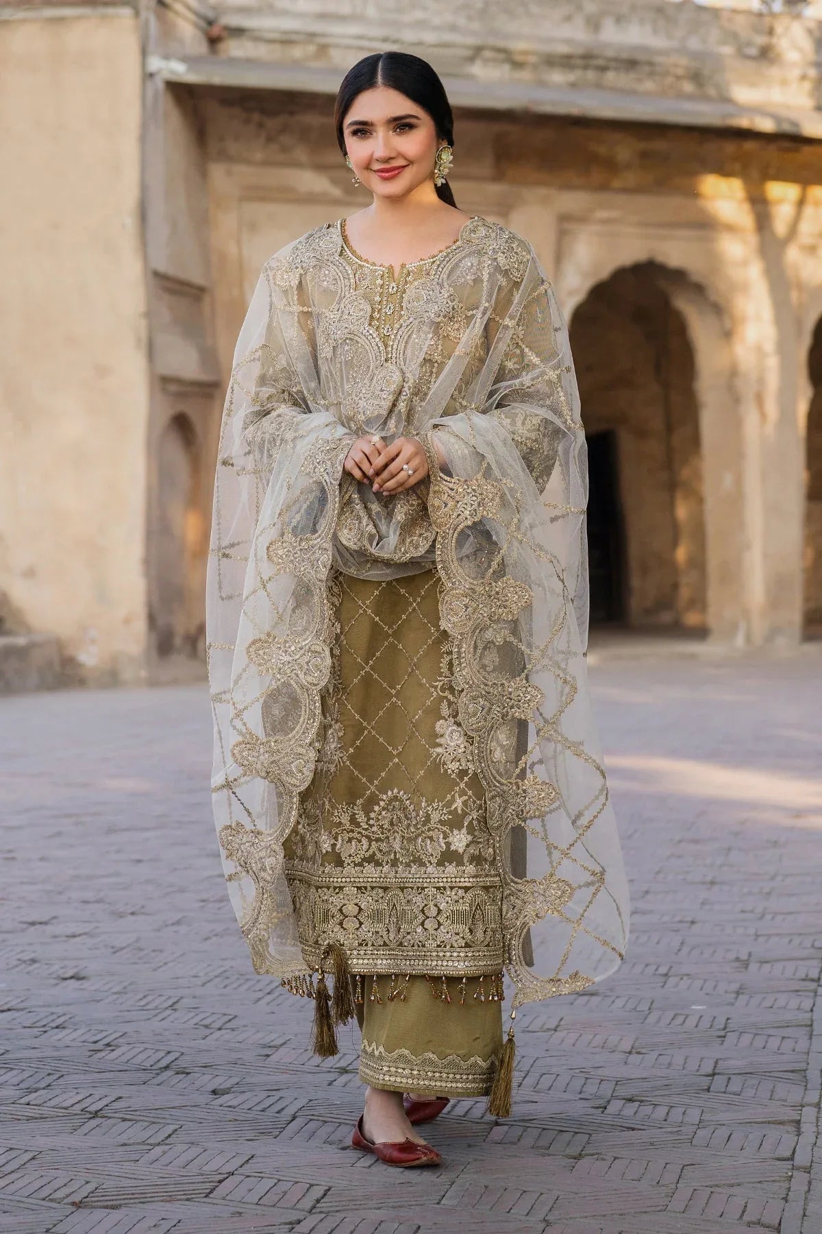 Imrozia Premium | Meeras Luxury Eid 25 | I-226 RUTAJ - Aqsa Fabrics