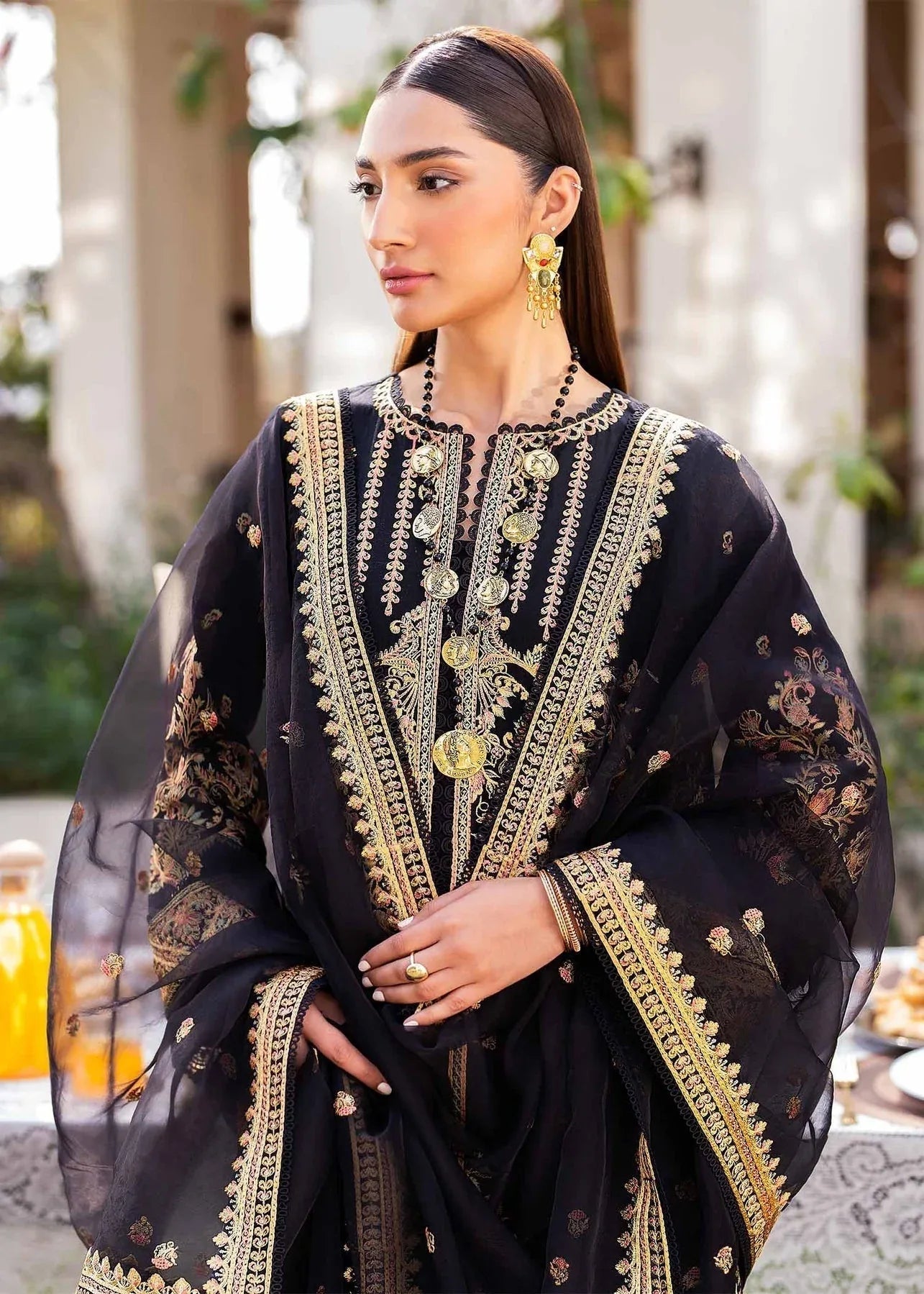 Akbar Aslam | Pret Lawn | HARMONIE - Aqsa Fabrics